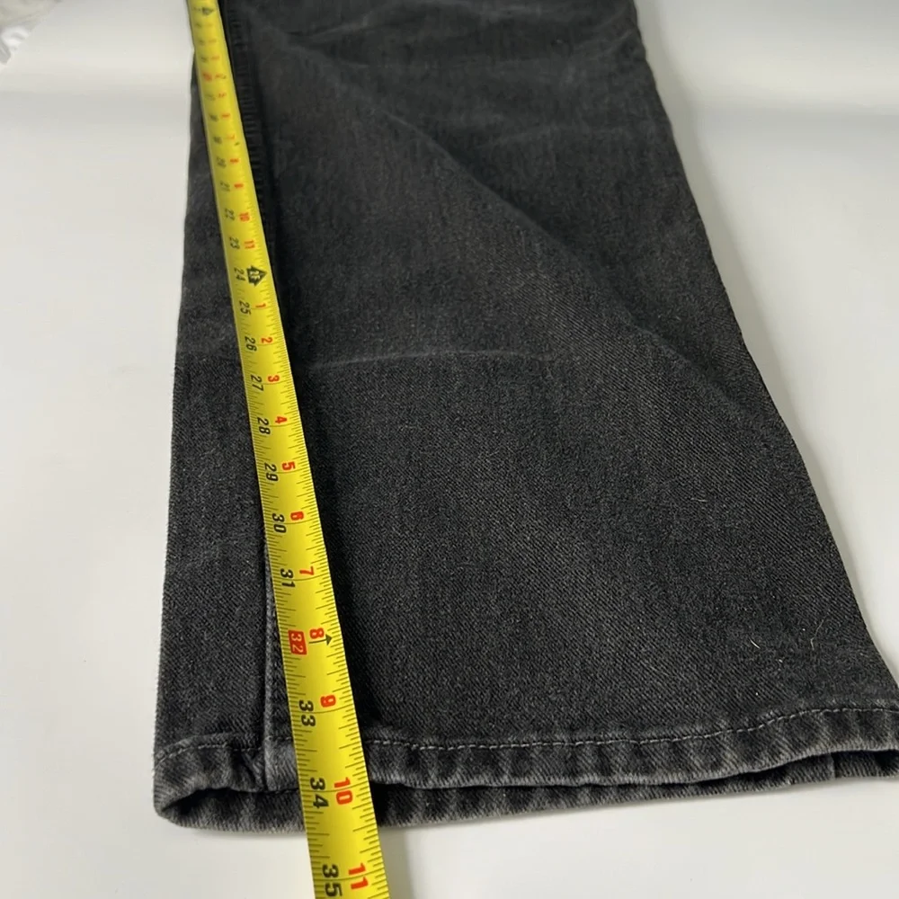 Levi's Men's Black Faded Washed Relaxed Fit Jeans - 38x34